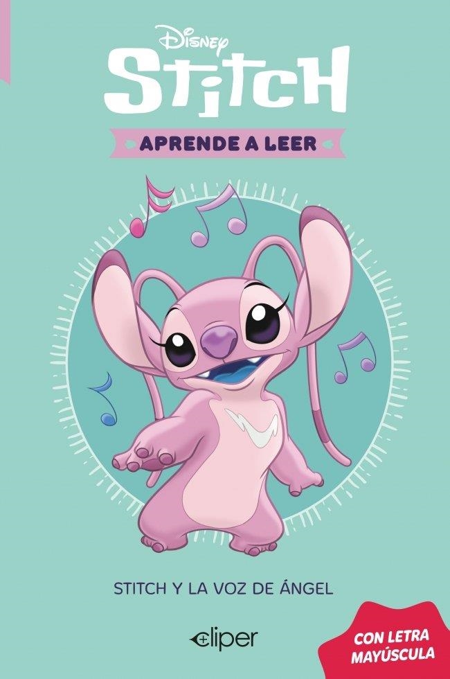 STITCH Y LA VOZ DE ANGEL DISNEY. APRENDE A LEER CON LETRA MAYÚSCULA 4 - | 9788419487667 | DISNEY, DISNEY | Llibreria La Gralla | Llibreria online de Granollers