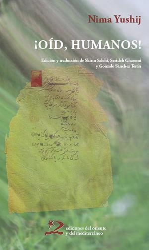 ¡OÍD HUMANOS! | 9791399040470 | YUSHIJ, NIMA | Llibreria La Gralla | Librería online de Granollers