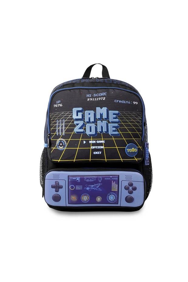 MOTXILLA TOTTO VORTEX M GAME ZONE | 7704682209937 | MJ04VOR002-2616-5ER | Llibreria La Gralla | Librería online de Granollers