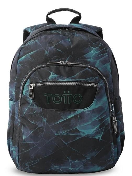 MOTXILLA TOTTO MORRAL ACUARELES BLAU | 7704682207049 | MA04ECO021-2616N-4FL | Llibreria La Gralla | Librería online de Granollers