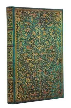 AGENDA 18 MESOS 2026-2027 PAPERBLANKS MINI TD FLOR ESMERALDA - NATURALEZA GENEROSA | 9780349722672 | PB DS2267-2 | Llibreria La Gralla | Librería online de Granollers