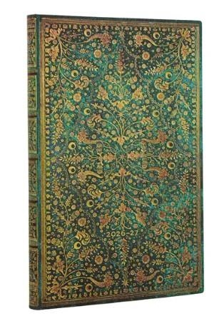 AGENDA 18 MESOS 2026-2027 PAPERBLANKS SVV ULTRA TT FLOR ESMERALDA - NATURE'S GRACE | 9780349719894 | PB FE1989-4 | Llibreria La Gralla | Llibreria online de Granollers