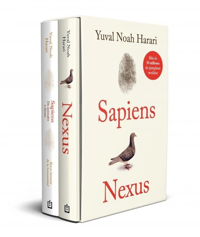 ESTUCHE HARARI (CONTIENE: SAPIENS. DE ANIMALES A DIOSES | NEXUS) | 9788466391665 | HARARI, YUVAL NOAH | Llibreria La Gralla | Llibreria online de Granollers