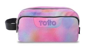 PORTATOT TOTTO AGAPEC GLITTER ROSA/LILA PURPURINA 3 CREMALLERES | 7704682063935 | AC52ECO009-2521Z-0IN | Llibreria La Gralla | Librería online de Granollers