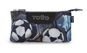 PORTATOT TOTTO TABLERO FUTBOL 1 CREMALLERA 3 COMPARTIMENTS | 7704682204802 | AC52ECO012-2616Z-7EM | Llibreria La Gralla | Librería online de Granollers