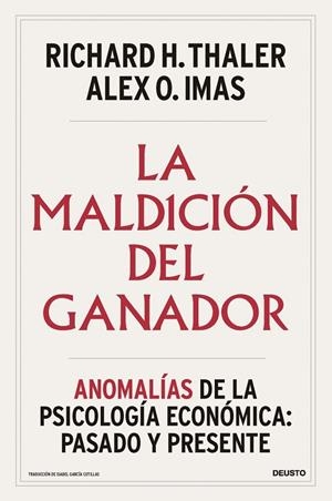 MALDICIÓN DEL GANADOR, LA | 9788423439027 | THALER, RICHARD H. / IMAS, ALEX O. | Llibreria La Gralla | Librería online de Granollers