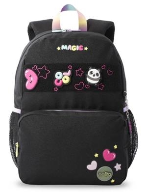 MOTXILLA TOTTO KIDS MORRAL GLOWING BLACK | 7704682204192 | MJ04GLO002-2616-0N5M | Llibreria La Gralla | Librería online de Granollers