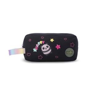 PORTATOT TOTTO 2 COMPARTIMENTS GLOWING BLACK | 7704682203720 | AJ52GLO001-2616-0N5 | Llibreria La Gralla | Llibreria online de Granollers