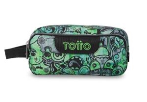 PORTATOT TOTTO 3 COMPARTIMENTS AGAPEC ALIEN | 7704682204512 | AC52ECO009-2616Z-4GF | Llibreria La Gralla | Llibreria online de Granollers