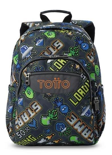 MOTXILLA TOTTO MORRAL ACUARELES VIDEOJOC | 7704682207148 | MA04ECO021-2616N-4GS | Llibreria La Gralla | Llibreria online de Granollers