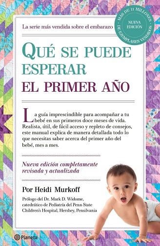 QUÉ SE PUEDE ESPERAR EL PRIMER AÑO | 9788408318309 | MURKOFF, HEIDI | Llibreria La Gralla | Llibreria online de Granollers