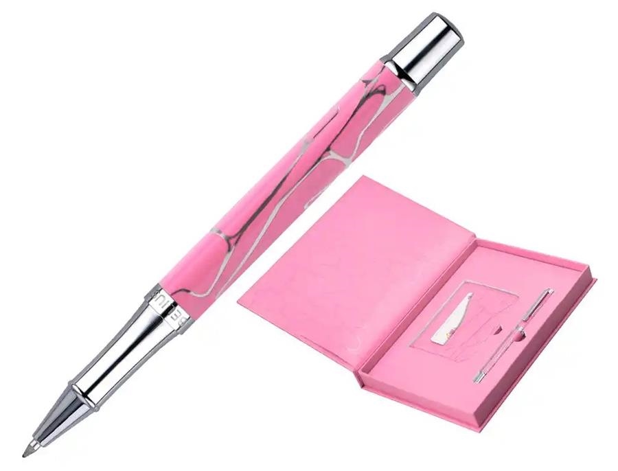 JOC BOLIGRAF+TARGETER BELIUS COCKTAILS ROSA I PLATEJAT | 8423473096011 | BB363 | Llibreria La Gralla | Librería online de Granollers