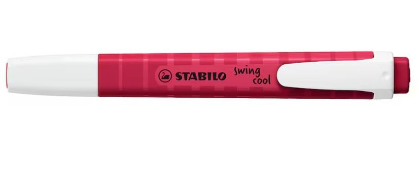 RETOLADOR STABILO SWING COOL NATURE VERMELL BORGONYA | 4006381625463 | 275/250 | Llibreria La Gralla | Librería online de Granollers