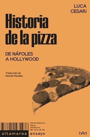 HISTORIA DE LA PIZZA | 9788410435476 | CESARI, LUCA | Llibreria La Gralla | Llibreria online de Granollers