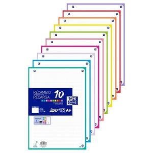 RECANVI FULLS OXFORD A4 10 COLORS 5X5 200 F | 8412771057381 | 400207229 | Llibreria La Gralla | Llibreria online de Granollers