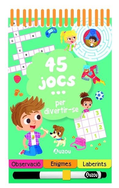 45 JOCS PER DIVERTIR-SE | 9791039534024 | TAFUNI, GABRIEL / POTARD, CELINE | Llibreria La Gralla | Llibreria online de Granollers