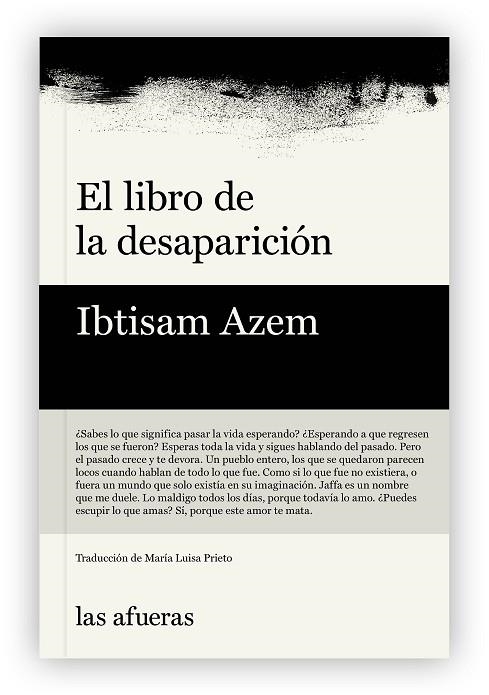 EL LIBRO DE LA DESAPARICIÓN | 9791399131123 | AZEM, IBTISAM | Llibreria La Gralla | Llibreria online de Granollers