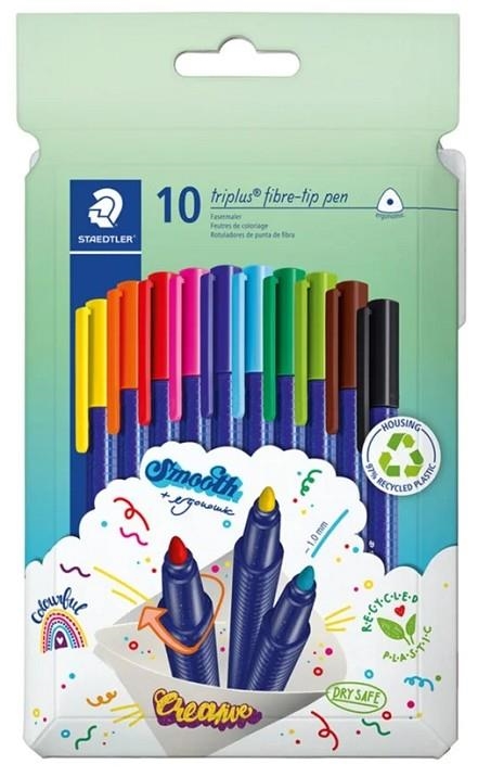 RETOLADORS STAEDTLER TRIPLUS COLOR 10 UN | 4007817060940 | 323C10 | Llibreria La Gralla | Llibreria online de Granollers