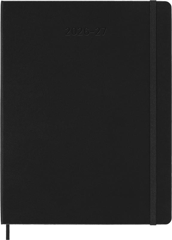 AGENDA 2026-27 MOLESKINE 18 MESOS XL SV VERTICAL NEGRE TAPA DURA | 8056999279905 | 004326 | Llibreria La Gralla | Llibreria online de Granollers