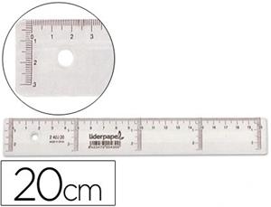 REGLA LIDERPAPEL 20CM ESCOLAR | 8423473204256 | 20425 | Llibreria La Gralla | Llibreria online de Granollers