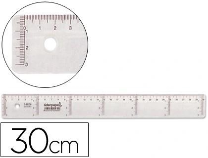 REGLA LIDERPAPEL 30CM ESCOLAR | 8423473204263 | 20426 | Llibreria La Gralla | Llibreria online de Granollers