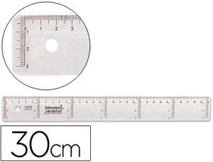 REGLA LIDERPAPEL 30CM ESCOLAR | 8423473204263 | 20426 | Llibreria La Gralla | Llibreria online de Granollers