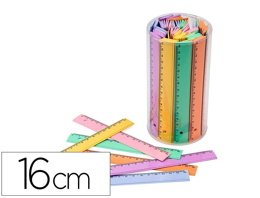 REGLA FAIBO 16CM COLORS PASTEL | 8425901816307 | 164605 | Llibreria La Gralla | Llibreria online de Granollers