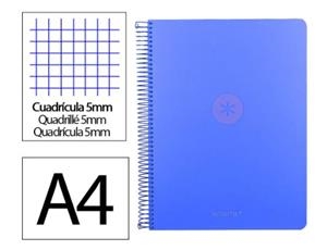 LLIBRETA A4 ANTARTIK ESPIRAL QUADRICULA 5X5 TD 120F 90 GR BLAU | 8423473140639 | 175035 | Llibreria La Gralla | Llibreria online de Granollers