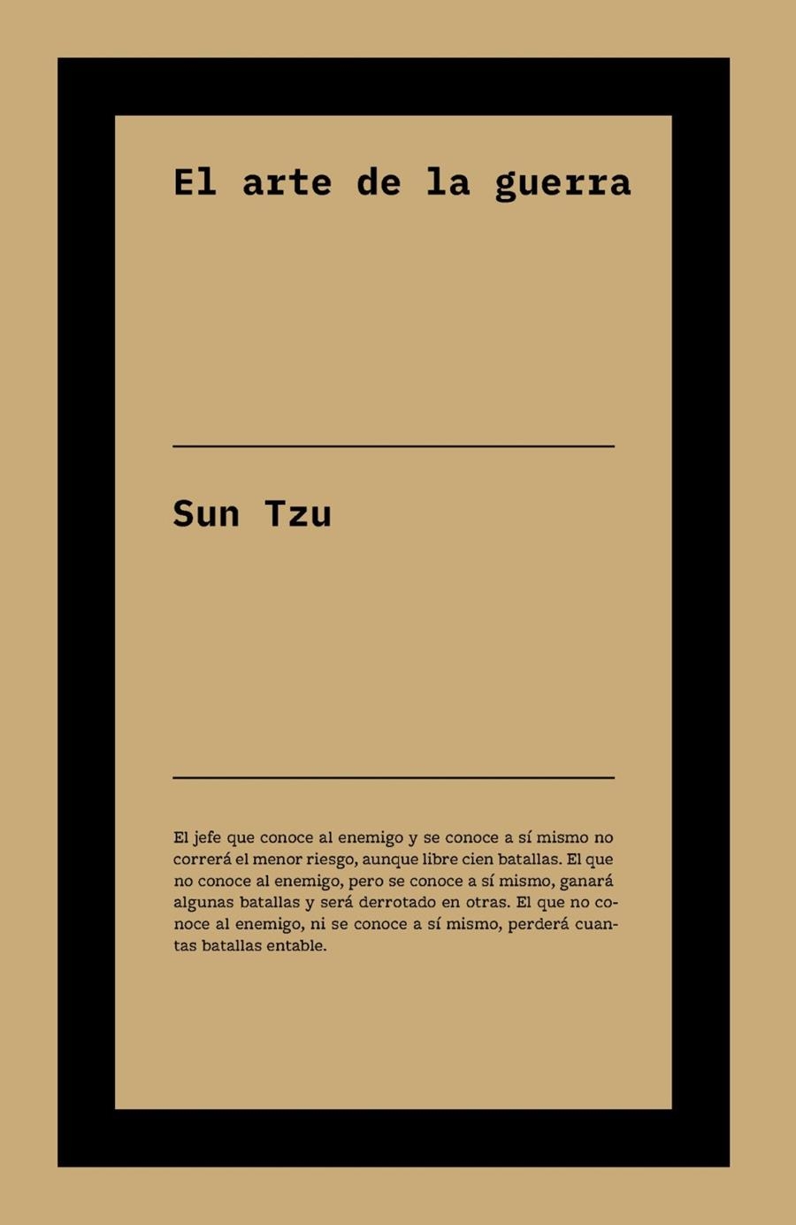 ARTE DE LA GUERRA, EL | 9791388115042 | SUN TZU, SUN | Llibreria La Gralla | Llibreria online de Granollers