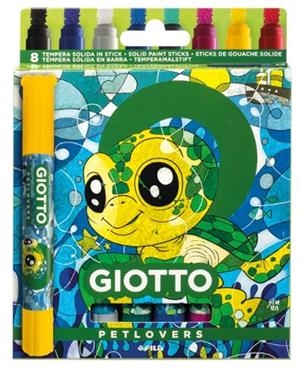 SET TEMPERA SOLIDA GIOTTO PETLOVERS 8 UNITATS | 8000825069451 | F501402 | Llibreria La Gralla | Llibreria online de Granollers