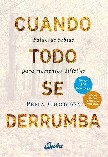 CUANDO TODO SE DERRUMBA | 9788411082341 | CHODRON, PEMA | Llibreria La Gralla | Llibreria online de Granollers