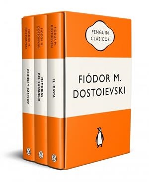 ESTUCHE DOSTOIEVSKI (CONTIENE: CRIMEN Y CASTIGO | MEMORIAS DEL SUBSUELO | EL IDI | 9788491058182 | DOSTOIEVSKI, FIÓDOR M. | Llibreria La Gralla | Llibreria online de Granollers