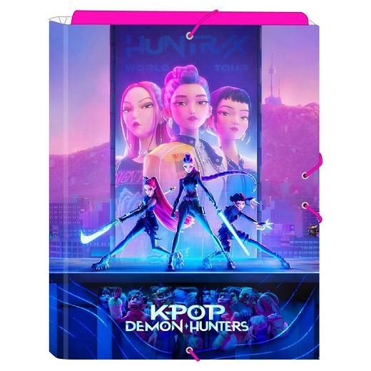 CARPETA SOLAPES K-POP DAMON HUNTERS | 8412688651764 | 54260068 | Llibreria La Gralla | Librería online de Granollers