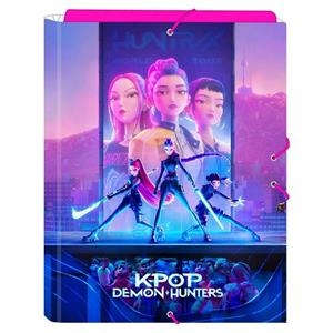 CARPETA SOLAPES K-POP DAMON HUNTERS | 8412688651764 | 54260068 | Llibreria La Gralla | Librería online de Granollers