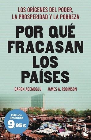 POR QUÉ FRACASAN LOS PAÍSES (BOLSILLO) | 9788423440665 | ACEMOGLU, DARON / ROBINSON, JAMES A. | Llibreria La Gralla | Llibreria online de Granollers