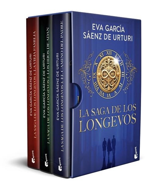 ESTUCHE LA SAGA DE LOS LONGEVOS (BOLSILLO) | 9788408322603 | GARCÍA SÁENZ DE URTURI, EVA | Llibreria La Gralla | Llibreria online de Granollers