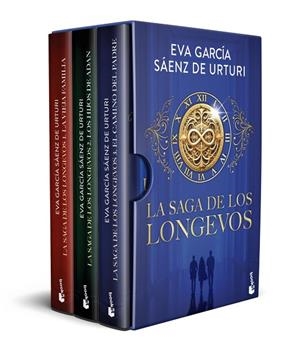 ESTUCHE LA SAGA DE LOS LONGEVOS (BOLSILLO) | 9788408322603 | GARCÍA SÁENZ DE URTURI, EVA | Llibreria La Gralla | Llibreria online de Granollers