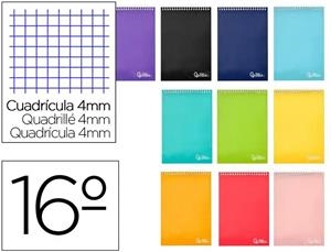 LLIBRETA 1/16 LIDERPAPEL QUADRICULA 4X4 80F 60 GR COLORS | 8423473894877 | 08420 | Llibreria La Gralla | Llibreria online de Granollers