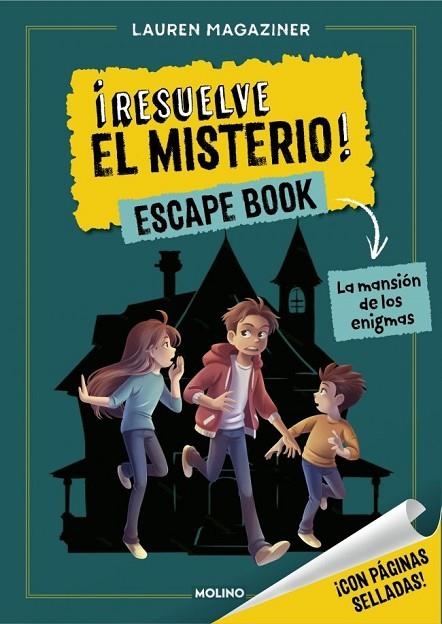 MANSIÓN DE LOS ENIGMAS, LA ¡RESUELVE EL MISTERIO! ESCAPE BOOK 1 - LA | 9788427256279 | MAGAZINER, LAUREN | Llibreria La Gralla | Llibreria online de Granollers