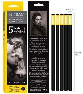 CAIXA CARBONETS NITRAM MITJANS EXTRA SUAUS RODONS 8 MM | 855337003015 | NT700301 | Llibreria La Gralla | Librería online de Granollers