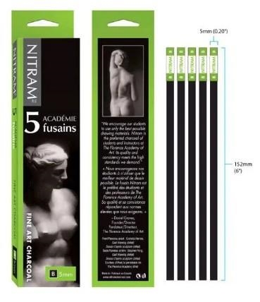 CAIXA CARBONET B NITRAM (SUAU) 5MM | 774058071717 | NT807171 | Llibreria La Gralla | Librería online de Granollers