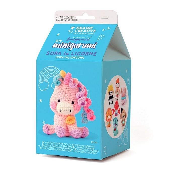 KIT MINIGURIMI SORA L'UNICORN | 3532434203346 | GRAINE CREATIVE | Llibreria La Gralla | Llibreria online de Granollers
