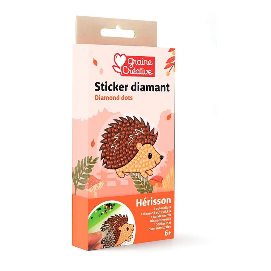 SET MOSAIC AMB DIAMANTS ADHESIUS ERIÇO | 3532437502781 | GRAINE CREATIVE | Llibreria La Gralla | Llibreria online de Granollers
