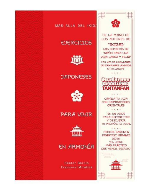 EJERCICIOS JAPONESES PARA VIVIR EN ARMONÍA. MÁS ALLÁ DEL IKIGAI | 9788419434081 | MIRALLES, FRANCESC ; GARCIA, HECTOR | Llibreria La Gralla | Llibreria online de Granollers