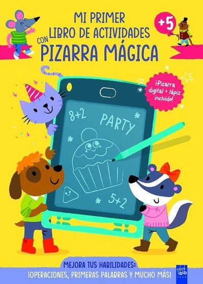MI PRIMER LIBRO DE ACTIVIDADES CON PIZARRA MÁGICA. AMARILLO | 9788408313571 | VVAA | Llibreria La Gralla | Llibreria online de Granollers