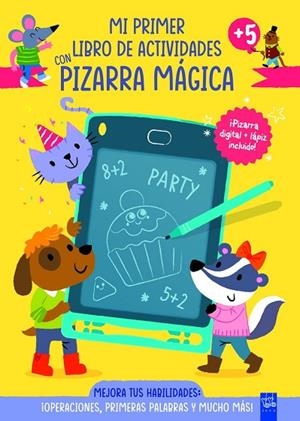 MI PRIMER LIBRO DE ACTIVIDADES CON PIZARRA MÁGICA. AMARILLO | 9788408313571 | VVAA | Llibreria La Gralla | Llibreria online de Granollers