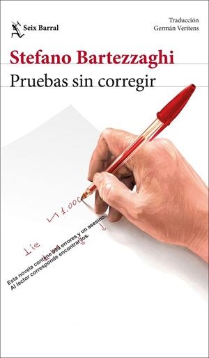 PRUEBAS SIN CORREGIR | 9788432250880 | BARTEZZAGHI, STEFANO | Llibreria La Gralla | Llibreria online de Granollers