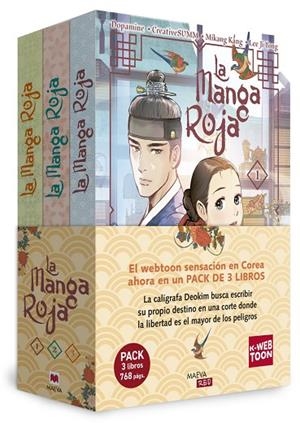 PACK LA MANGA ROJA | 9791388136337 | KANG, MIKANG ;  JI YONG, LEE | Llibreria La Gralla | Llibreria online de Granollers