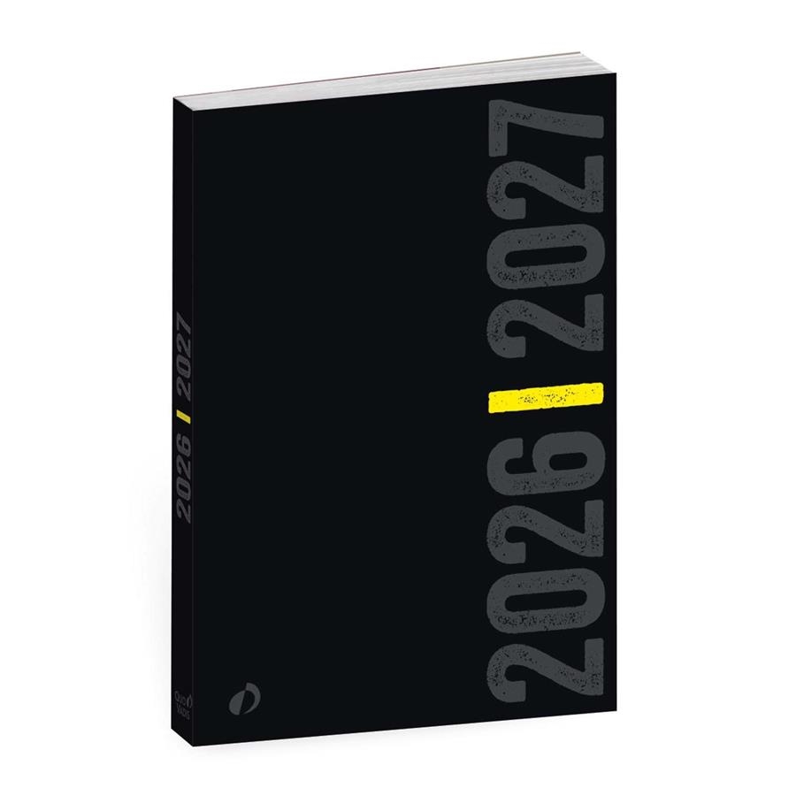 AGENDA ESCOLAR 2026-27 QUO VADIS WELCOME 12X17 DP NEGRE TT | 3371010542116 | 128271 | Llibreria La Gralla | Llibreria online de Granollers