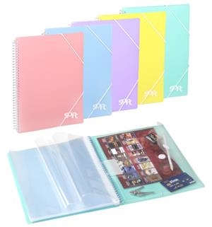 CARPETA ARCHIVEX SOFT 30 FUNDES COLORS PASTEL | 8422951054055 | 532630 | Llibreria La Gralla | Llibreria online de Granollers